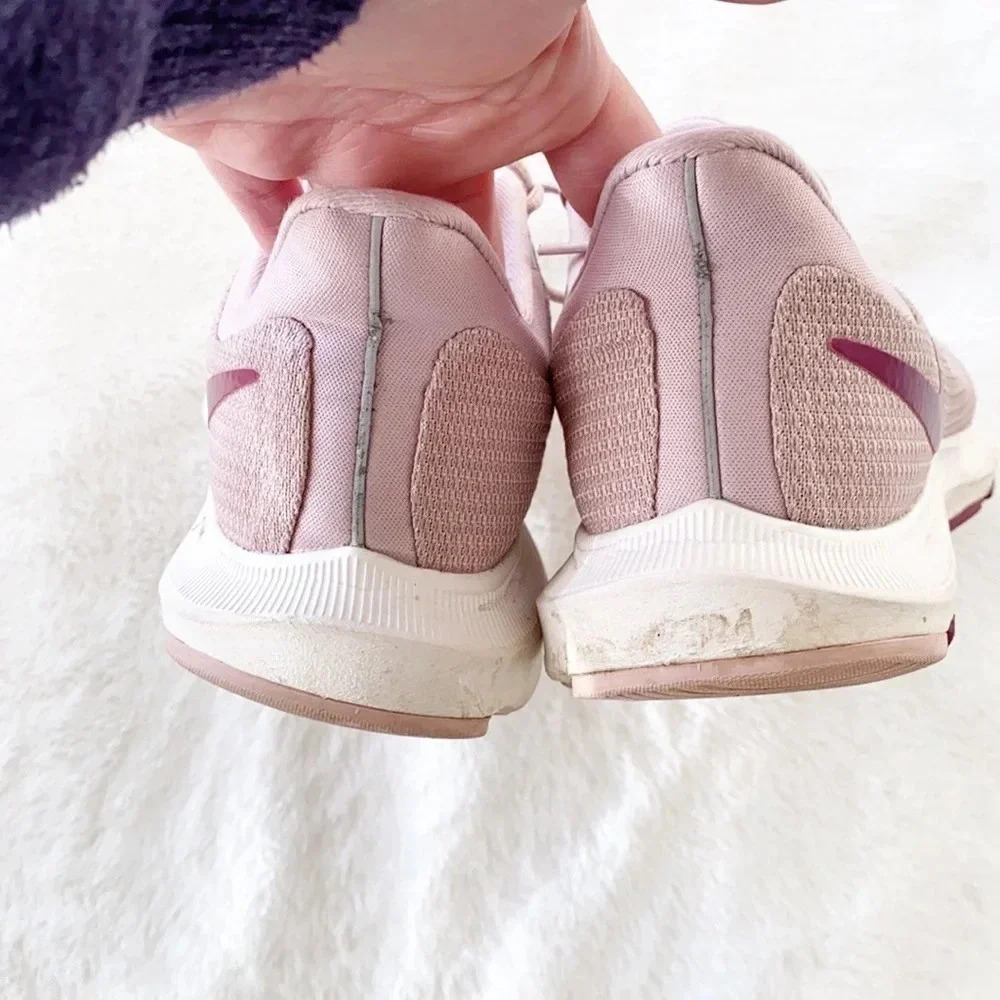 Nike Pink Quest Running Sneakers - Picture 8 of 11